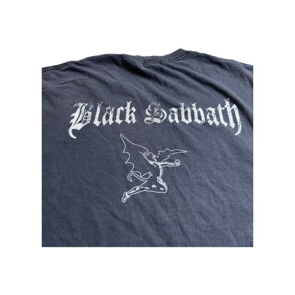 Vintage Black Sabbath T-Shirt Ozzy Osbourne Rock Band Tour Heavy Metal Shirt - Picture 3 of 5